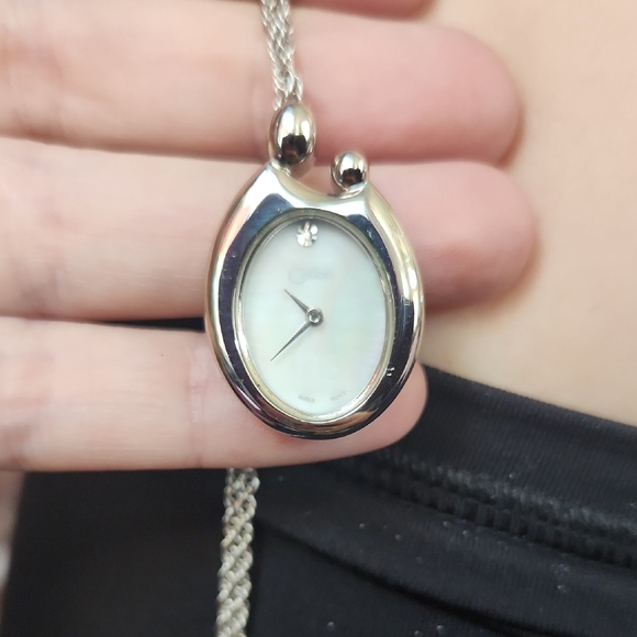 Colibri Mother And Child Pendant Watch - Picture 1 of 5
